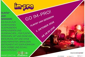 Go Im-Pro FLINTA* Jam Session Go Im-Pro FLINTA* Jam Session